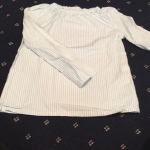Vineyard Vines Mint Bow Blouse OTS